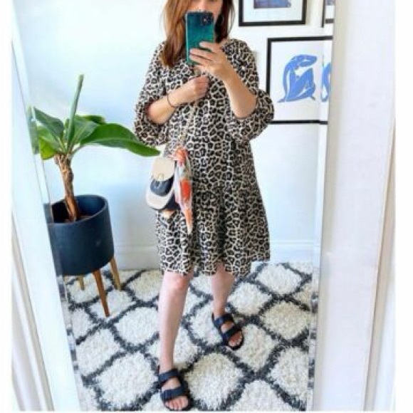 H&M Leopard Print Baby Doll Dress - Picture 5 of 16